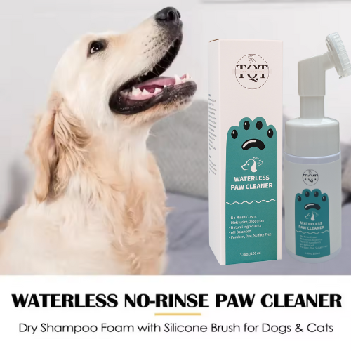 TQT Pet Paw Cleaner Cats Dog Feet Cleaner 100ml Pet Paw Cleanser Deep Cleansing Dog, Foot Pad Care Gentle, Effective Cat Dog Feet Cleaner